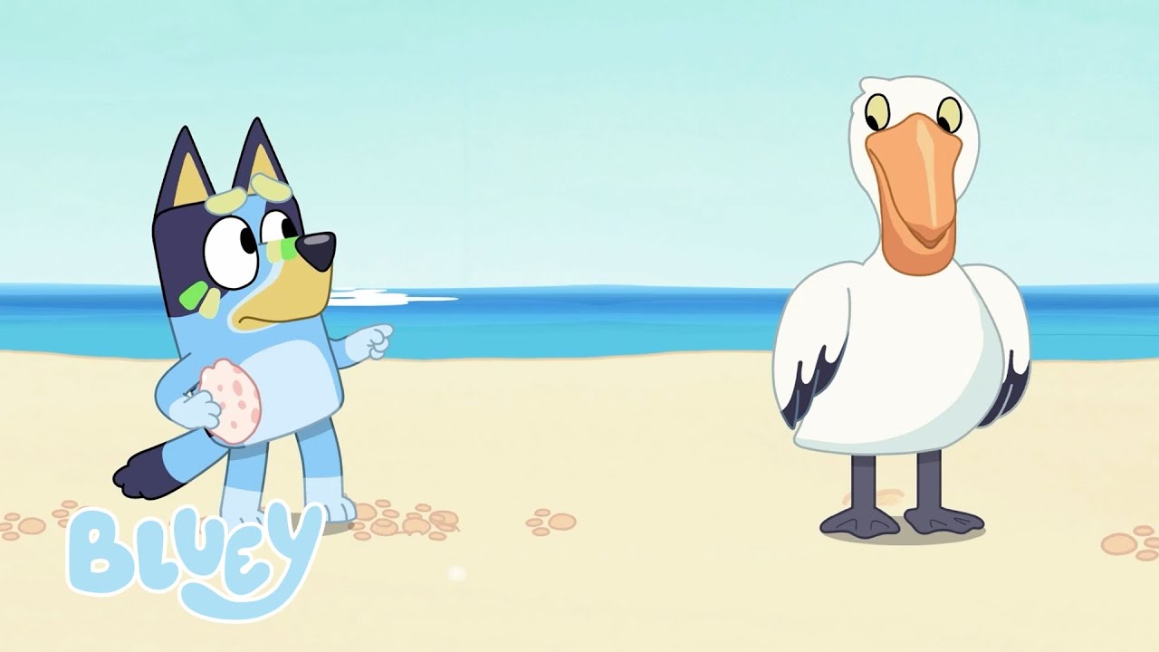 Kul i solen med Bluey ☀️ | Bluey Officiella Svenska Kanalen
