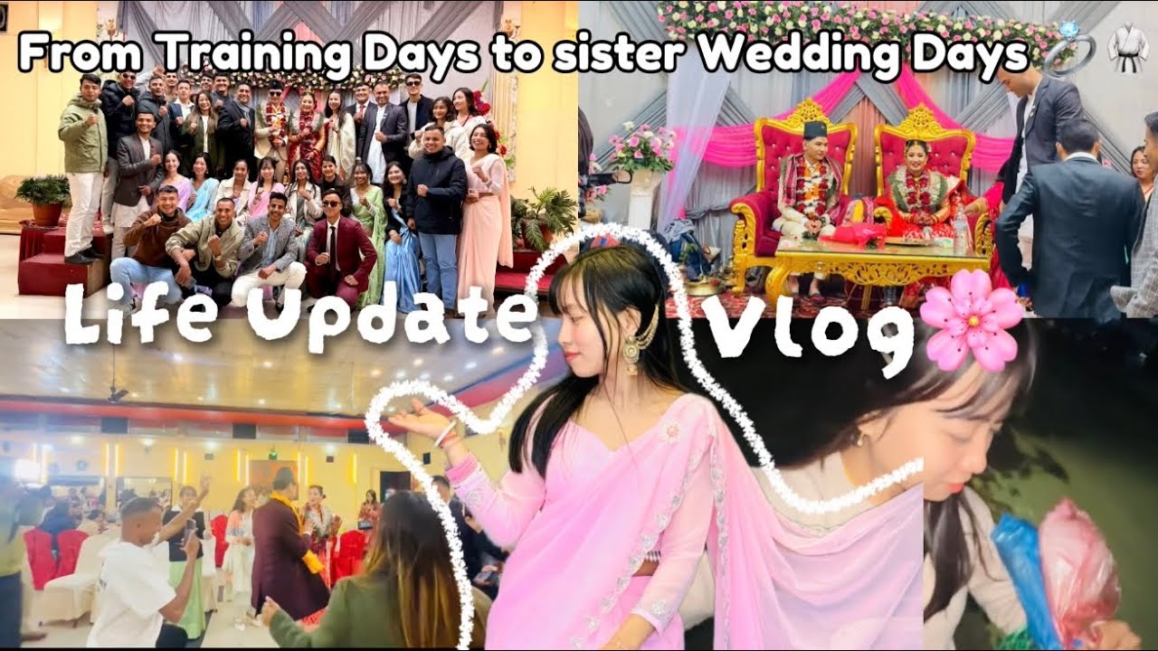 A Day in My Life 🥋🇳🇵 | TAC Senior Sister’s Wedding 💍✨ Tribhuvan Army Team Celebration Vlog
