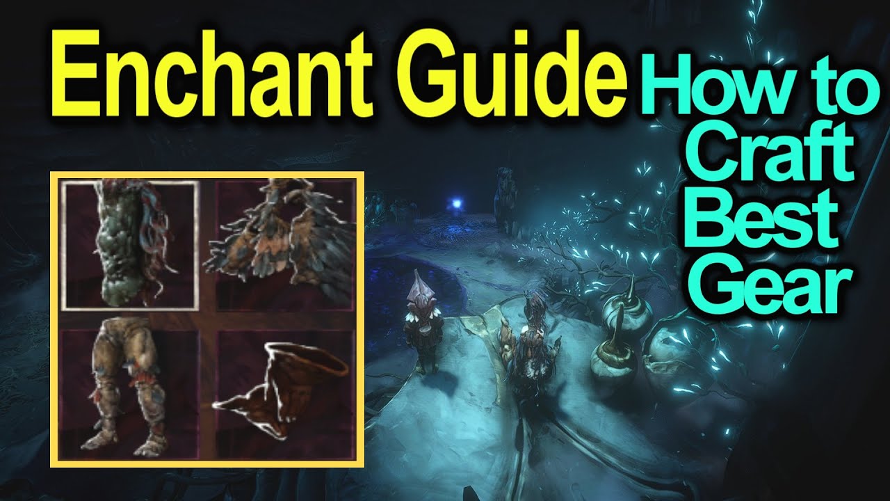 Enchanting Guide How to Craft best Gear | Together Update | No rest for the wicked
