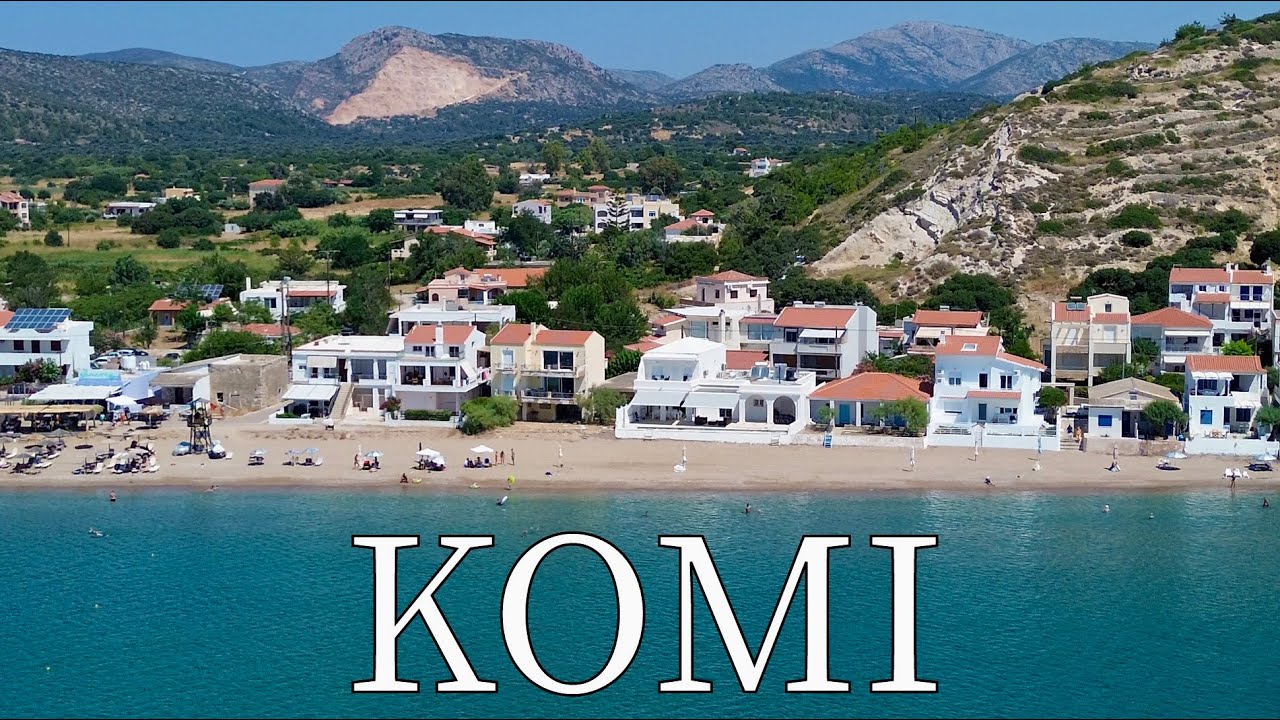 Komi, Island Chios, Greece - Aegean Sea | Shipwreck | by drone [4K]. #chios