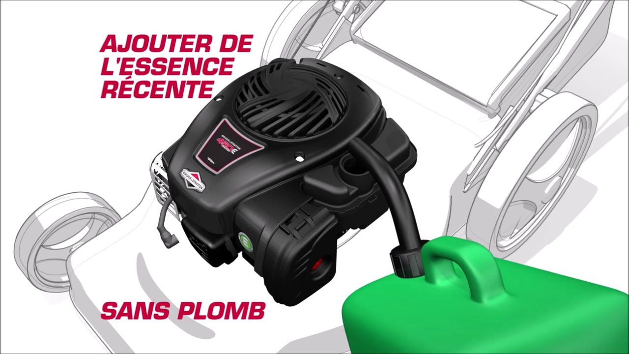 Guide vid&eacute;o pour le d&eacute;marrage du moteur Briggs & Stratton 450E