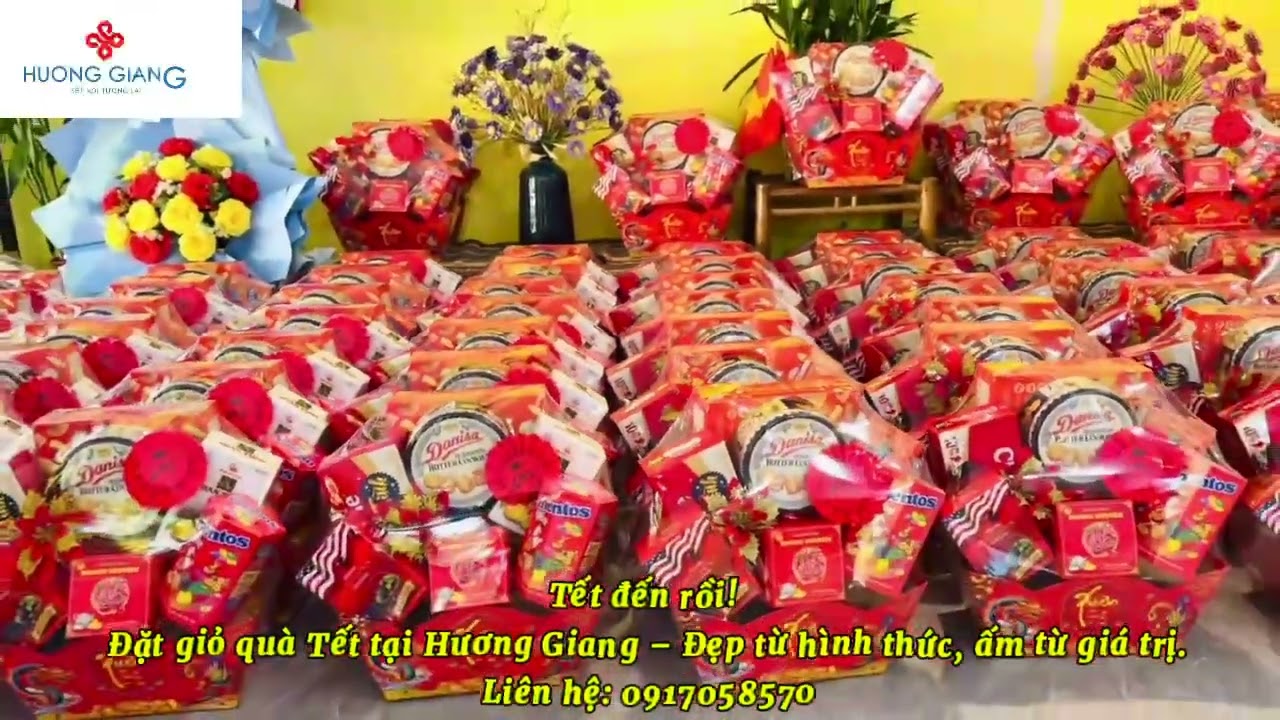Đặt làm Giỏ quà tết tại TT Hương Giang
