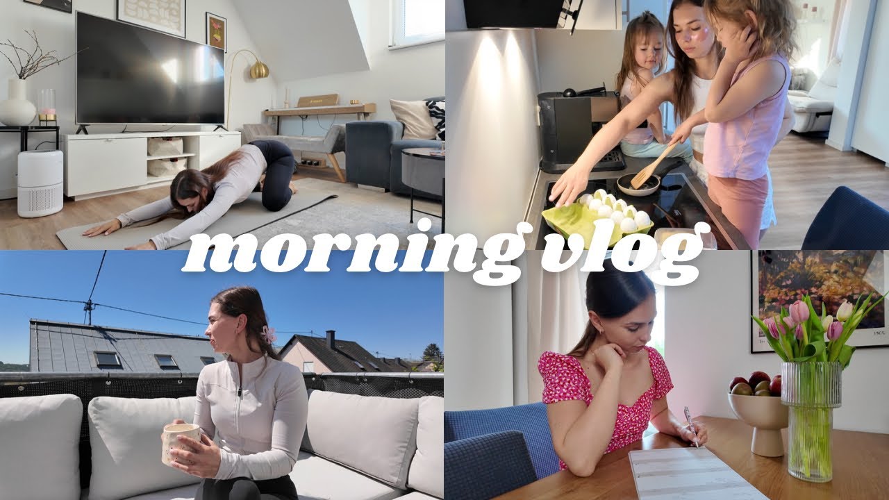 Calming Morning Routine 💗| Selfcare & Cleaning✨| Lifeofbinii