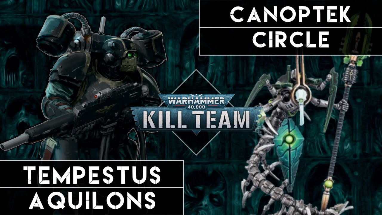 G7, round 3: Tempestus Aquilons vs Canoptek Circle