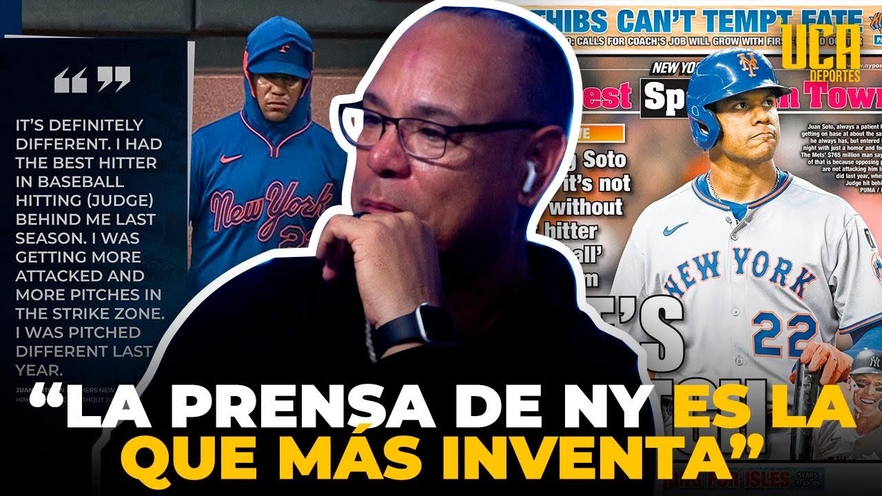 CARLOS BAERGA DEFIENDE A JUAN SOTO, “LA PRENSA DE NEW YORK ES LA QUE MÁS INVENTA”