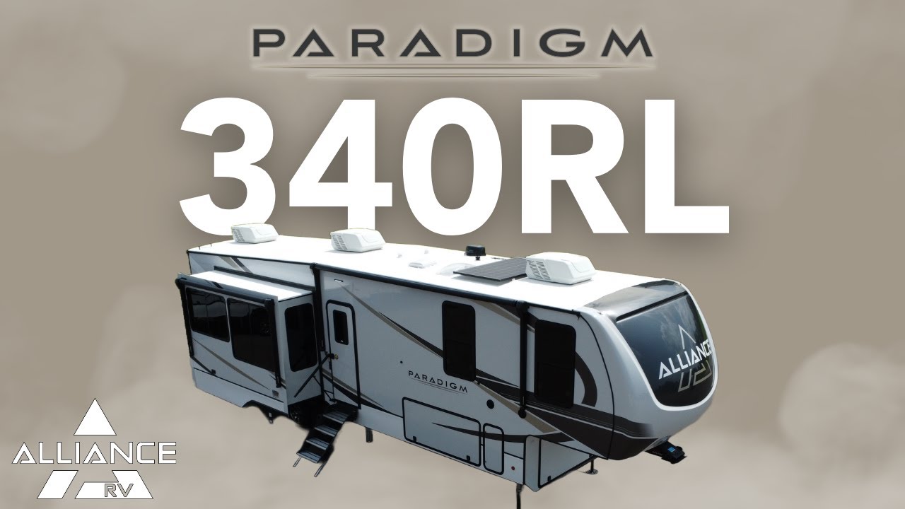 Tour the Paradigm 340RL: Under 38 Feet of Fifth Wheel Luxury, Less Than 13,000lbs!