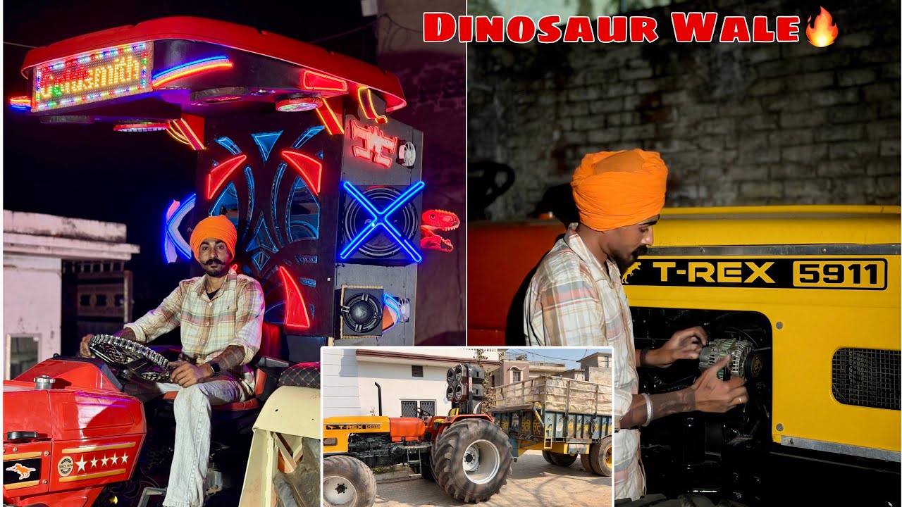 Dinosaur Ho Gaya Full Ready 🔥❤️| Trala V La Anda Karde A Tayar Hon 🦖| Lucky Goldsmith