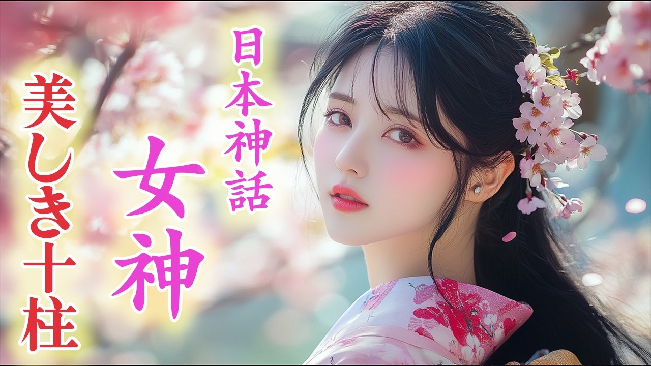 日本神話の美しすぎる女神10柱！ガチで伝説級。個性的な女神たち