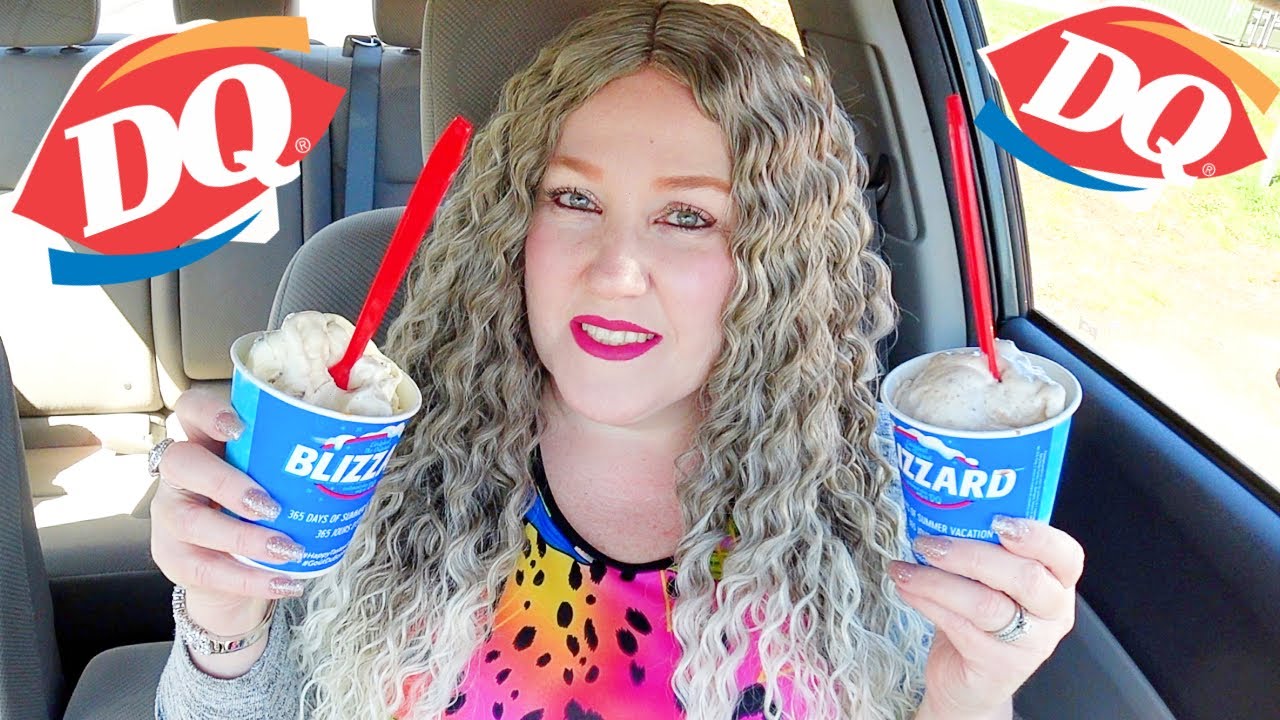 DAIRY QUEEN 2023 NEW SUMMER BLIZZARDS 饮食秀 吃播 *MUKBANG* (EATING SHOW) THE RALPHIES