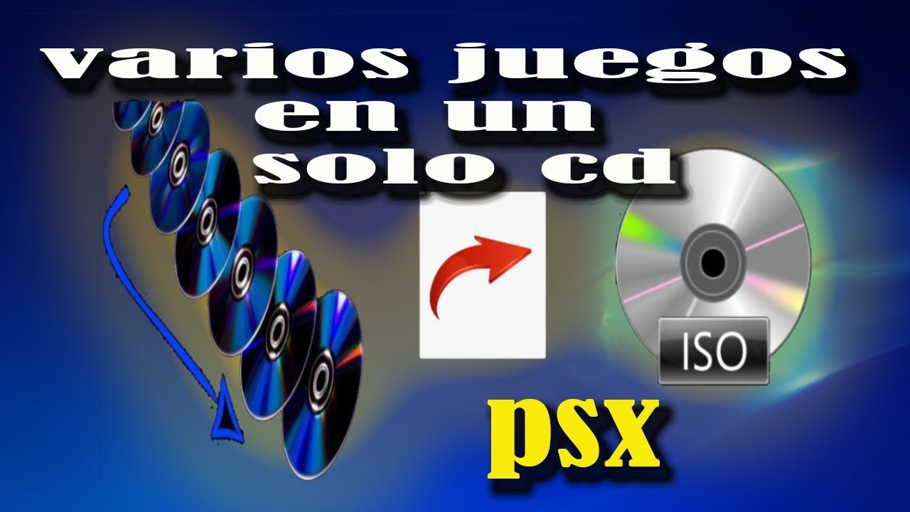 COMO CREAR JUEGOS MULTI CD DE PS1 | COMPILACIONES DE PS1 | VARIOS JUEGOS DE PS1 EN UN SOLO CD