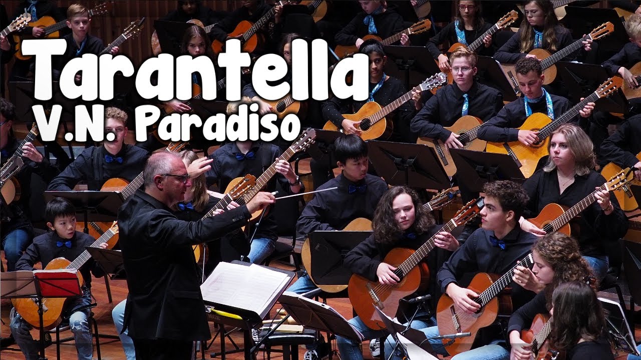 Tarantella - V.N. Paradiso - Spotlight Gitaarorkest 2022 @MuziekgebouwEHV @ASMLcompany