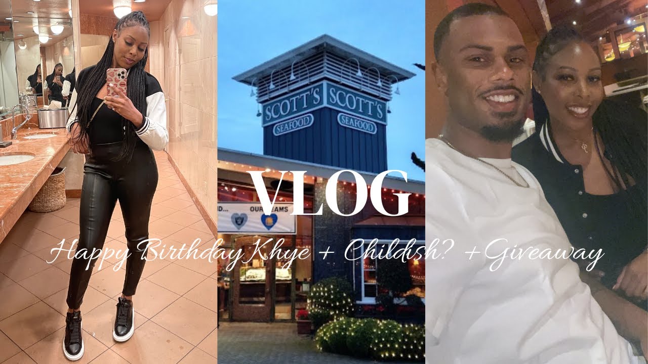 VLOG | KHYE'S BDAY WEEKEND + ARE WE CHILDISH + 100 SUBSCRIBERS GIVEAWAY