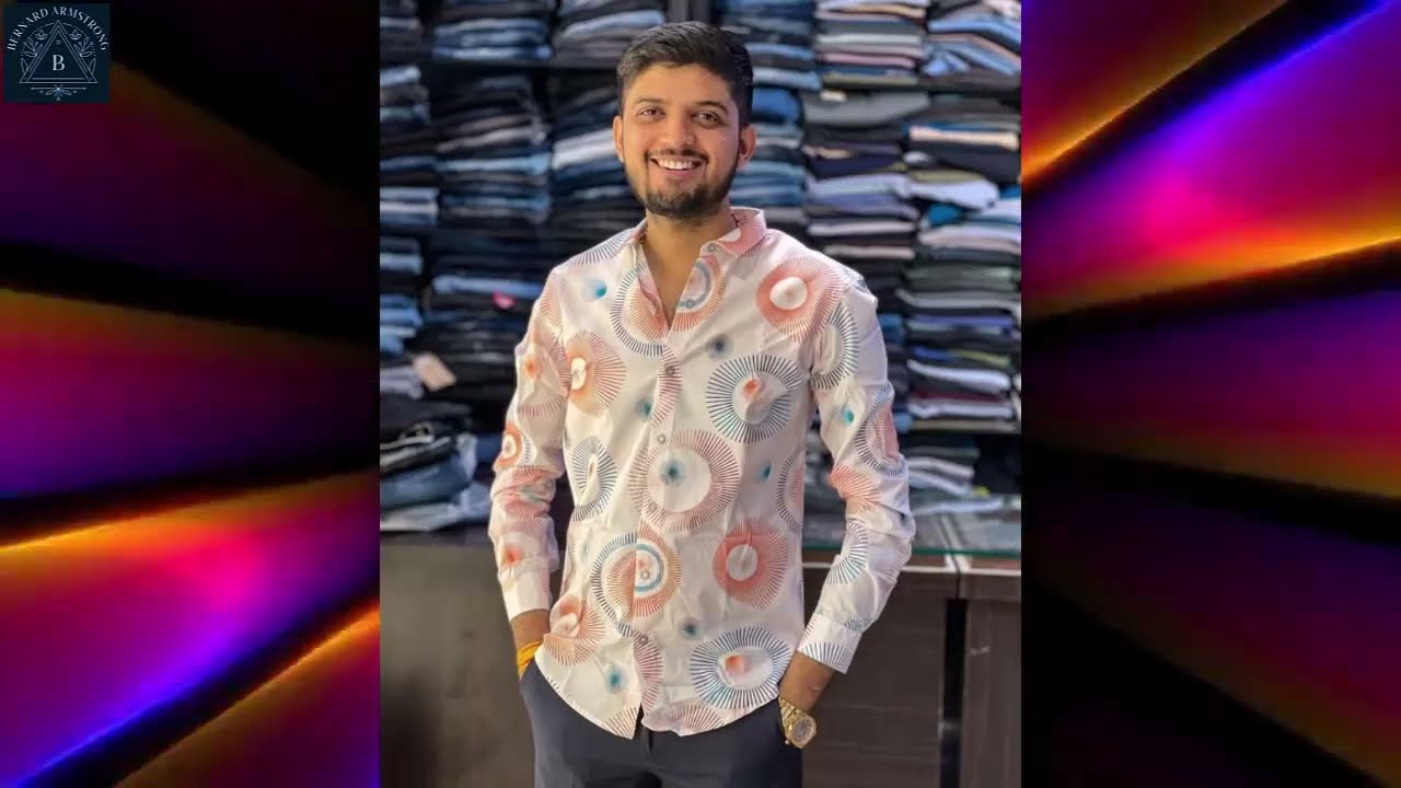 Attractive Floral Shirt for men (963)