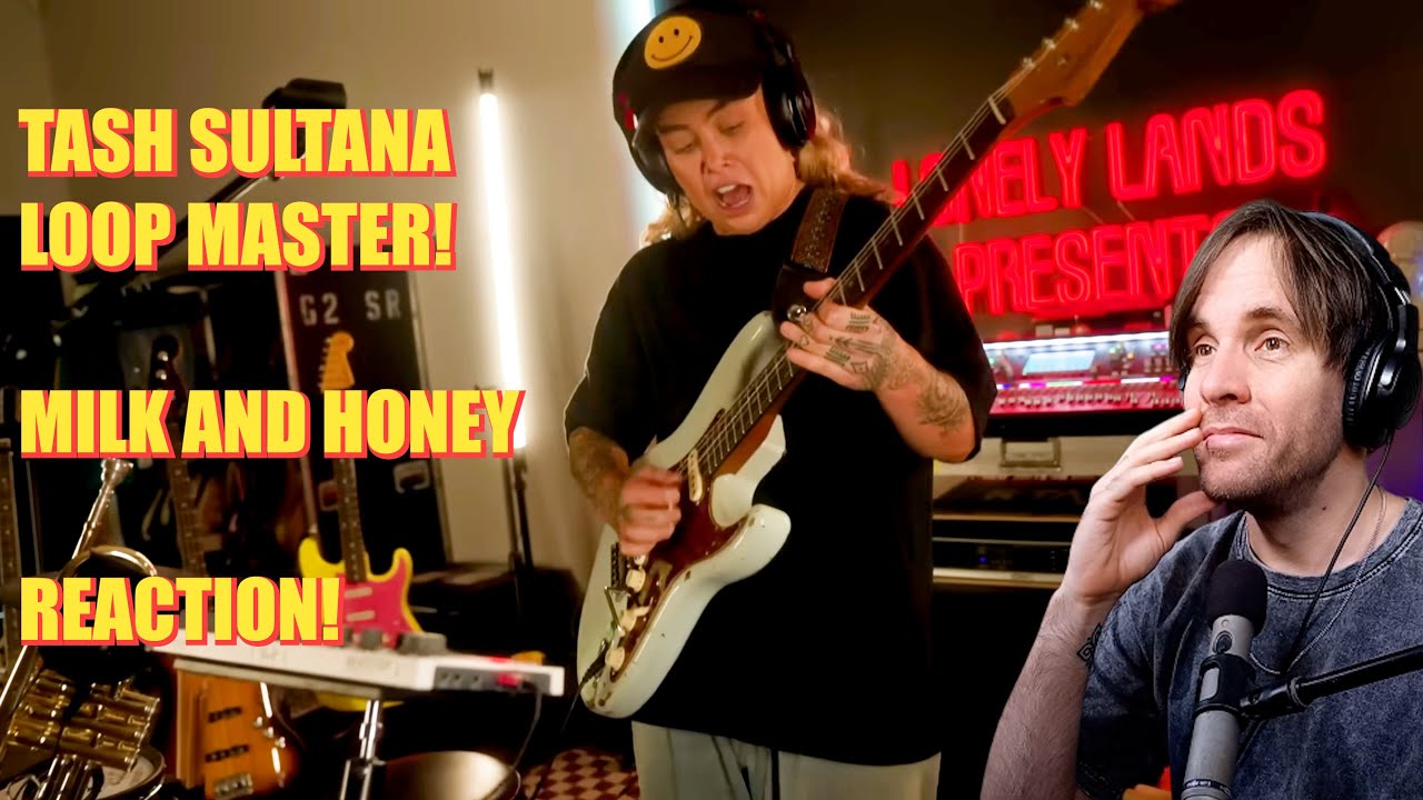 Tash Sultana - Milk & Honey (Live at Lonely Lands Studio) /// 1ST TIME REACTION