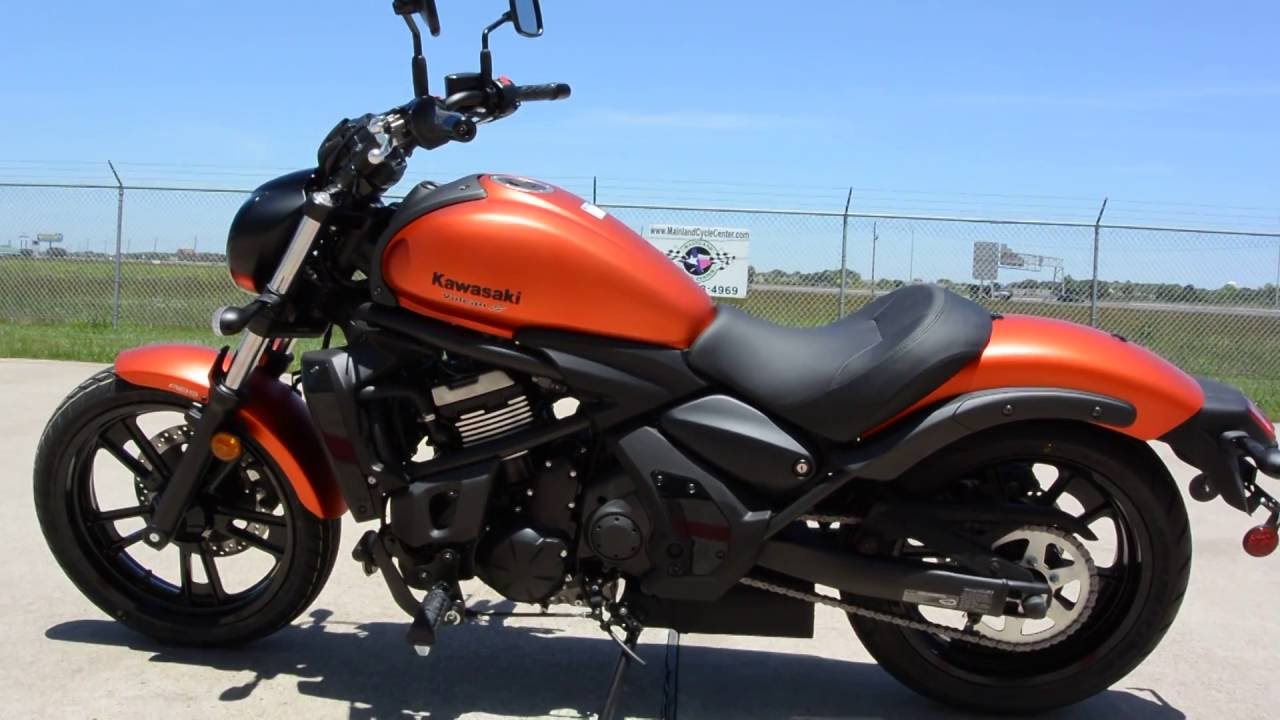 SALE $6,199:  2016 Kawasaki Vulcan S ABS in Candy Matte Orange Overview and Review
