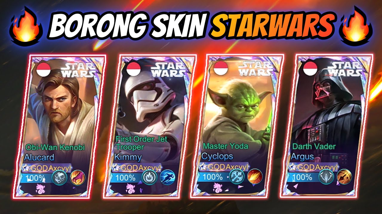 Borong Skin Starwars - Mobile Legends #BORONGSKIN04