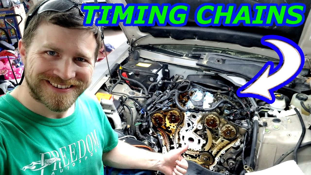 КАК ЗАМЕНИТЬ ЦЕПИ ГРМ НА CADILLAC CTS 3.6L (ДЕНЬ 1)