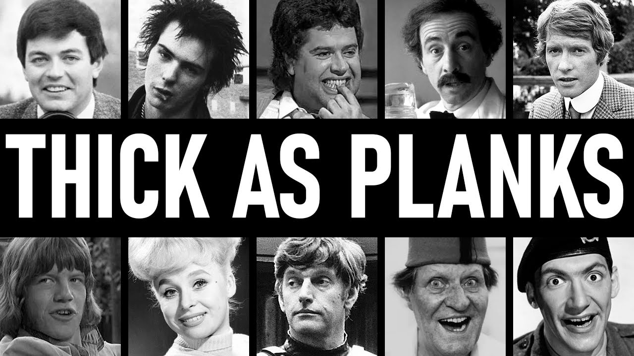 THICK AS TWO SHORT PLANKS: 10 British Stars of the 70s Who Were Notoriously Dim