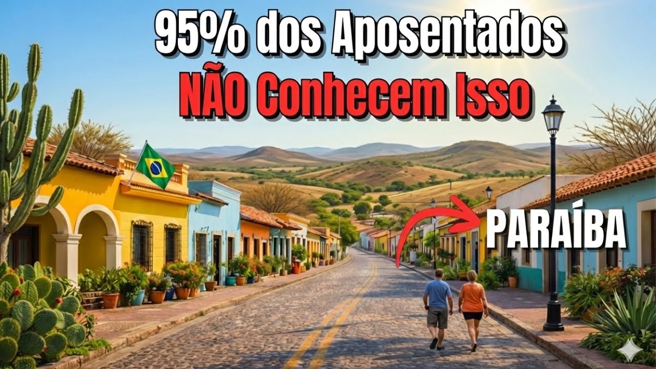 10 paraísos escondidos para aposentadoria  na PARAÍBA que você nunca ouviu falar  [2026]