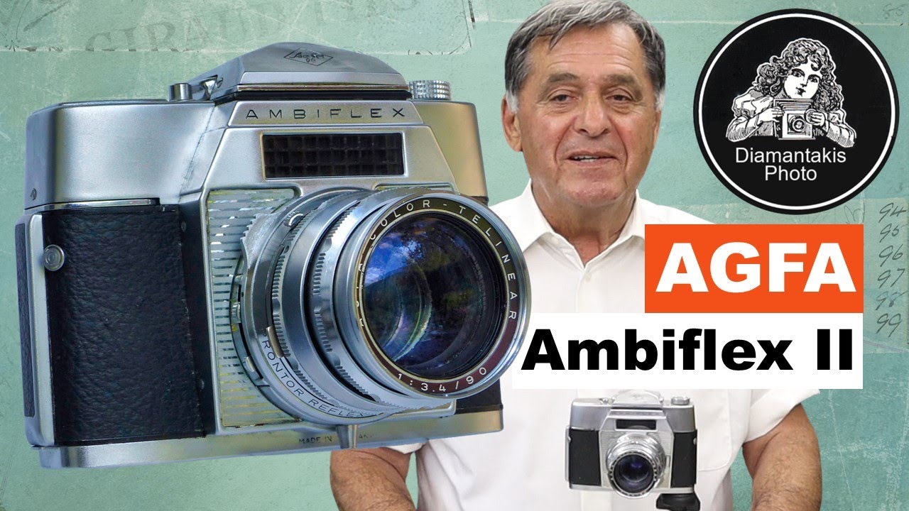 Фотокамера 1959 года AGFA Ambiflex II: классика в истории фотографии