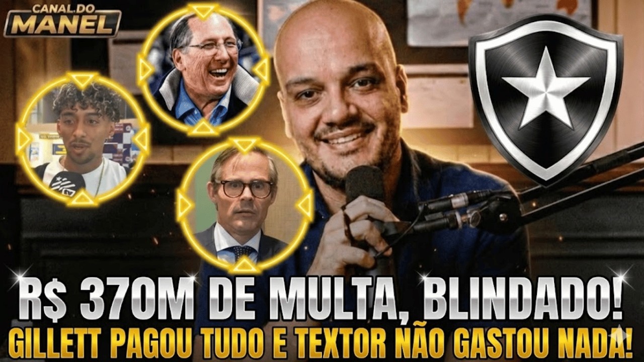 🚨🚨🚨 R$ 370M DE MULTA E CUSTO ZERO: MEDINA CHEGA AO BOTAFOGO E REVELA QUEM O CONVENCEU A VIR