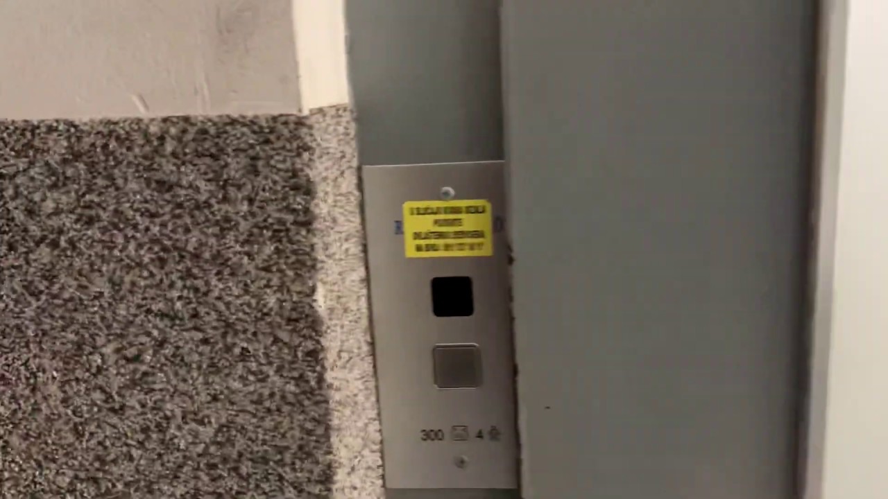 Original 1960s DAKA Elevator in Rijeka, Croatia