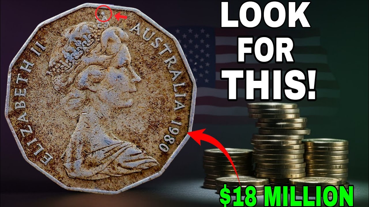 Top 5 Rare Australian 50 Cent Coins Worth BIG Money! | Hidden Treasures in Your Change 💰🇦🇺”