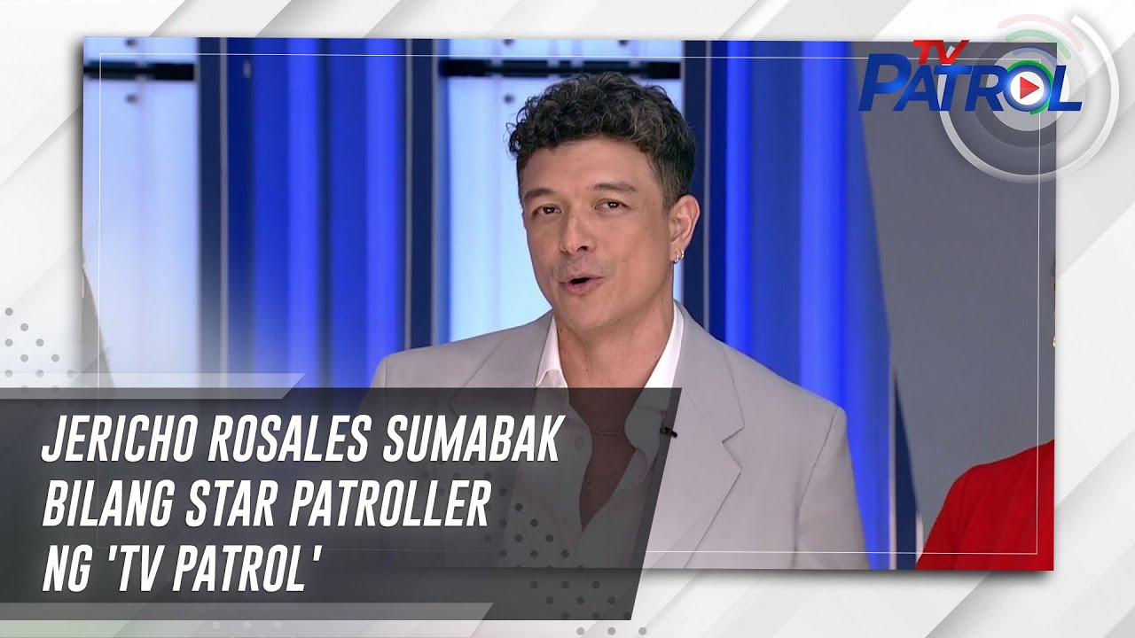 Jericho Rosales sumabak bilang Star Patroller ng 'TV Patrol' | TV Patrol