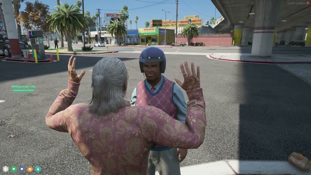 Saleem drunk on power after robbing Lang Buddha's gun - NoPixel 4.0
