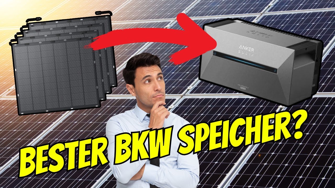 Anker Solix Solarbank 2 E1600 + FS20 flexible PV-Module - Das [BESTE] Balkonkraftwerk mit Speicher?