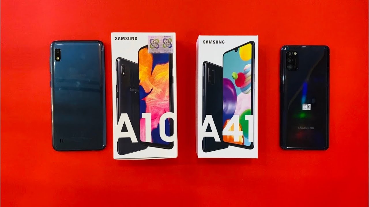 Samsung Galaxy A41 vs Samsung Galaxy A10
