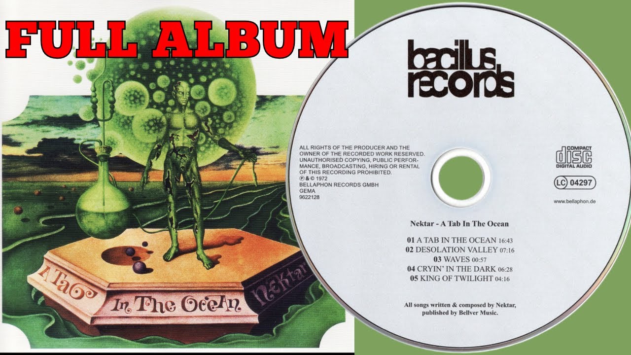 𝐍̲ektar &ndash; 𝐀̲ 𝐓̲ab 𝐈̲n 𝐓̲he 𝐎̲cean - 1972 FULL ALBUM