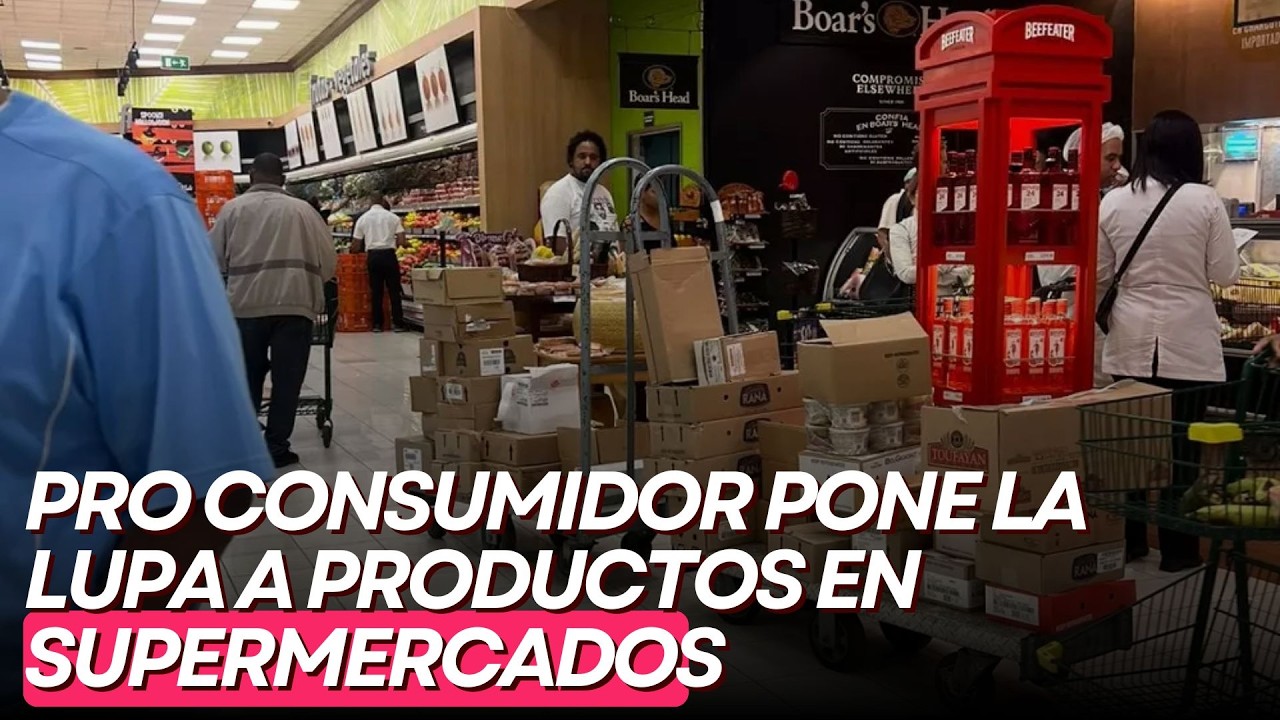 ¡Alerta en supermercados! Pro Consumidor revisa registro sanitario de productos “línea blanca”