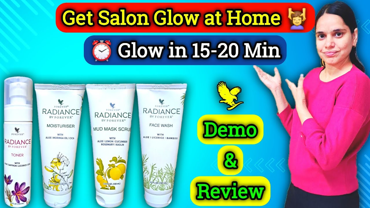 ✨️How to facial with radiance by forever | Forever living products | @flpindia @ParulChoudhary1986 