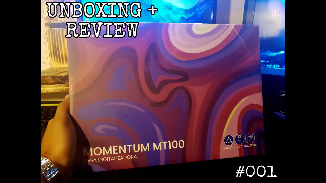 MESA DIGITALIZADORA ZINNIA MT100 - UNBOXING & REVIEW
