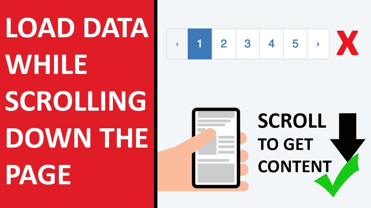 How to Load Data On Scrolling Page Down using Jquery & PHP - [hindi]
