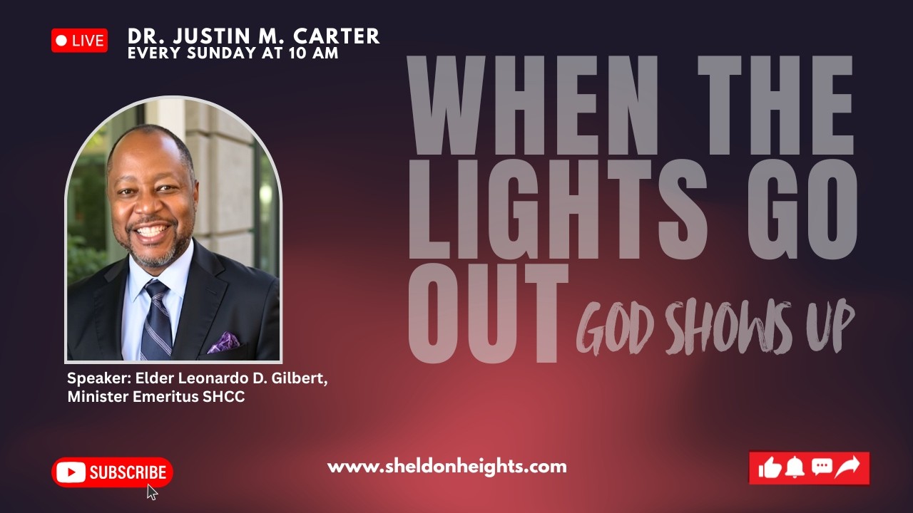 2/8/26 - When the Lights Go Out GOD Shows Up - Isaiah 58:6-10- Min. Leonardo D. Gilbert
