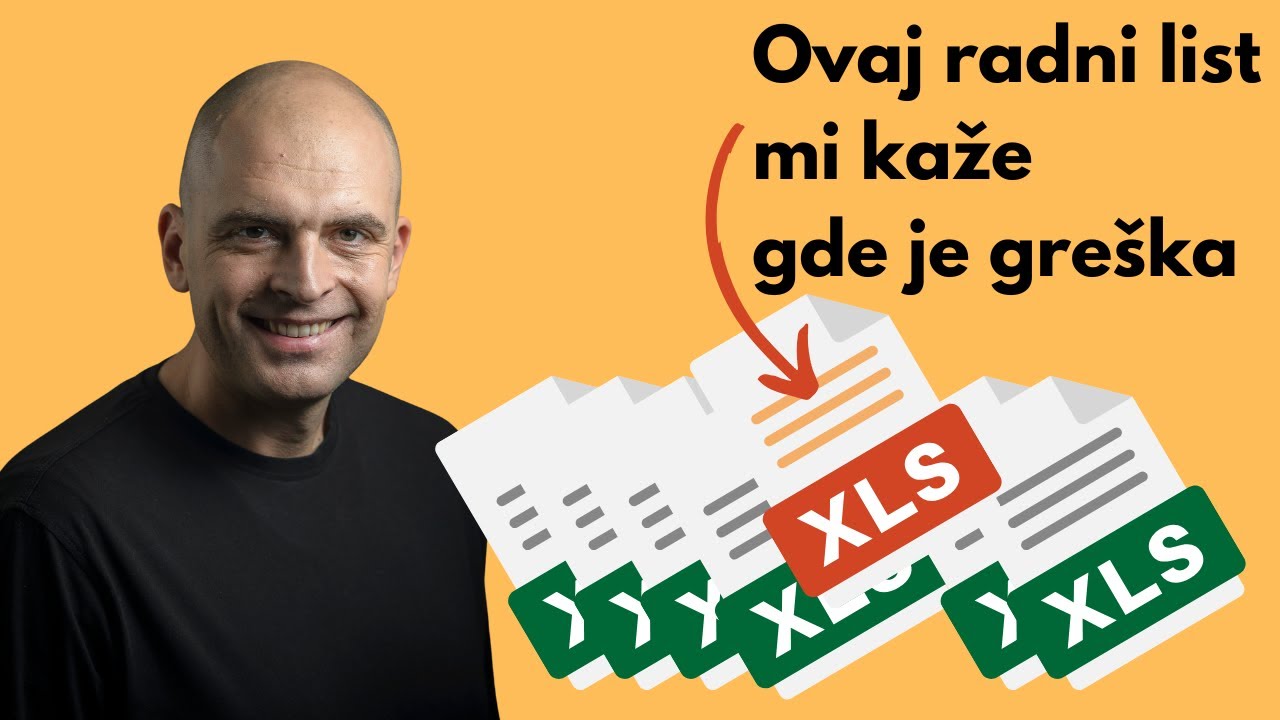 7 radnih listova koje treba da ima svaki dokument u Excel-u