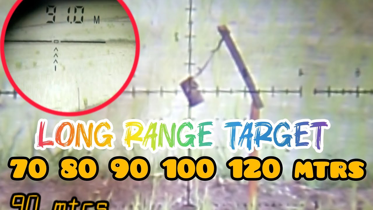 LONG RANGE TARGET 70/80/90100/120MTRS