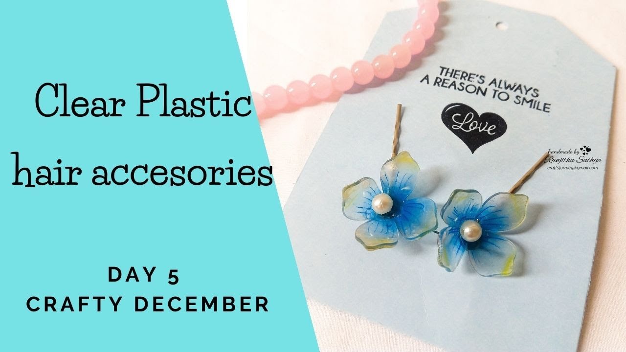 SHRINK PLASTIC HAIR CLIPS || DIY SHRINK JEWELLERY || SHRINKY DINKS || CRAFTY DECEMBER
