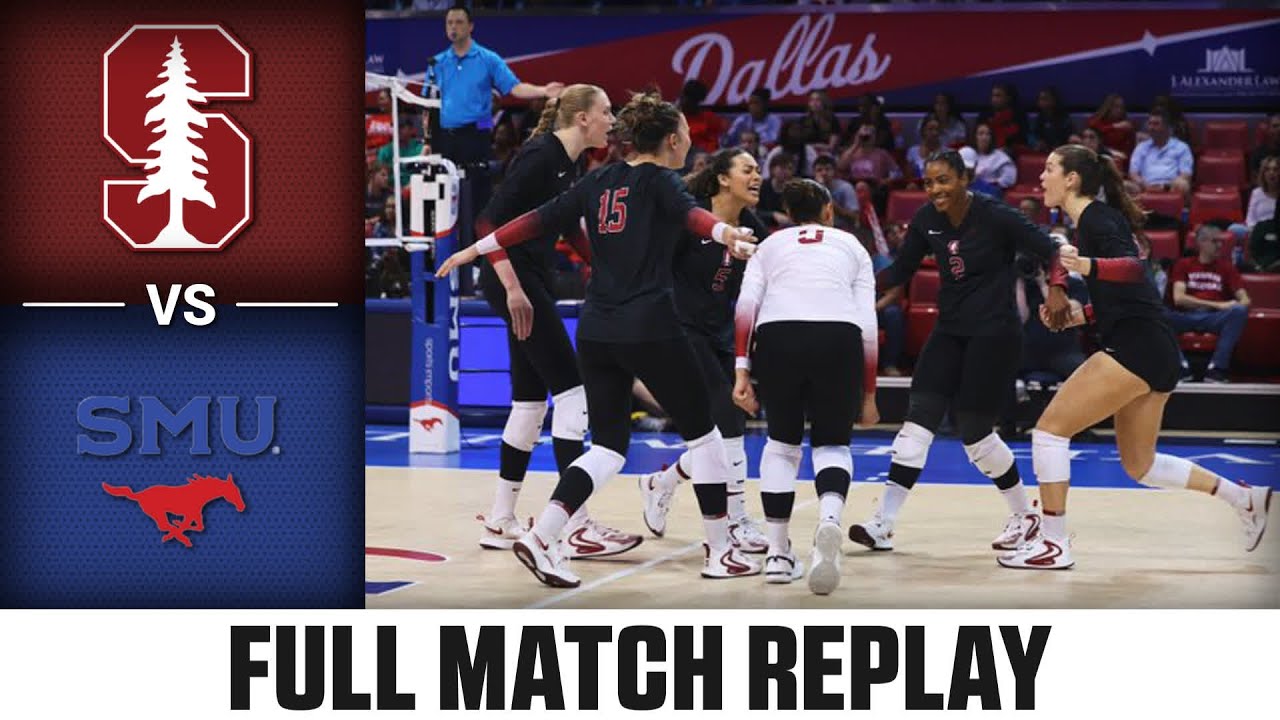 Stanford vs. SMU Full Match Replay | 2024 ACC Volleyball