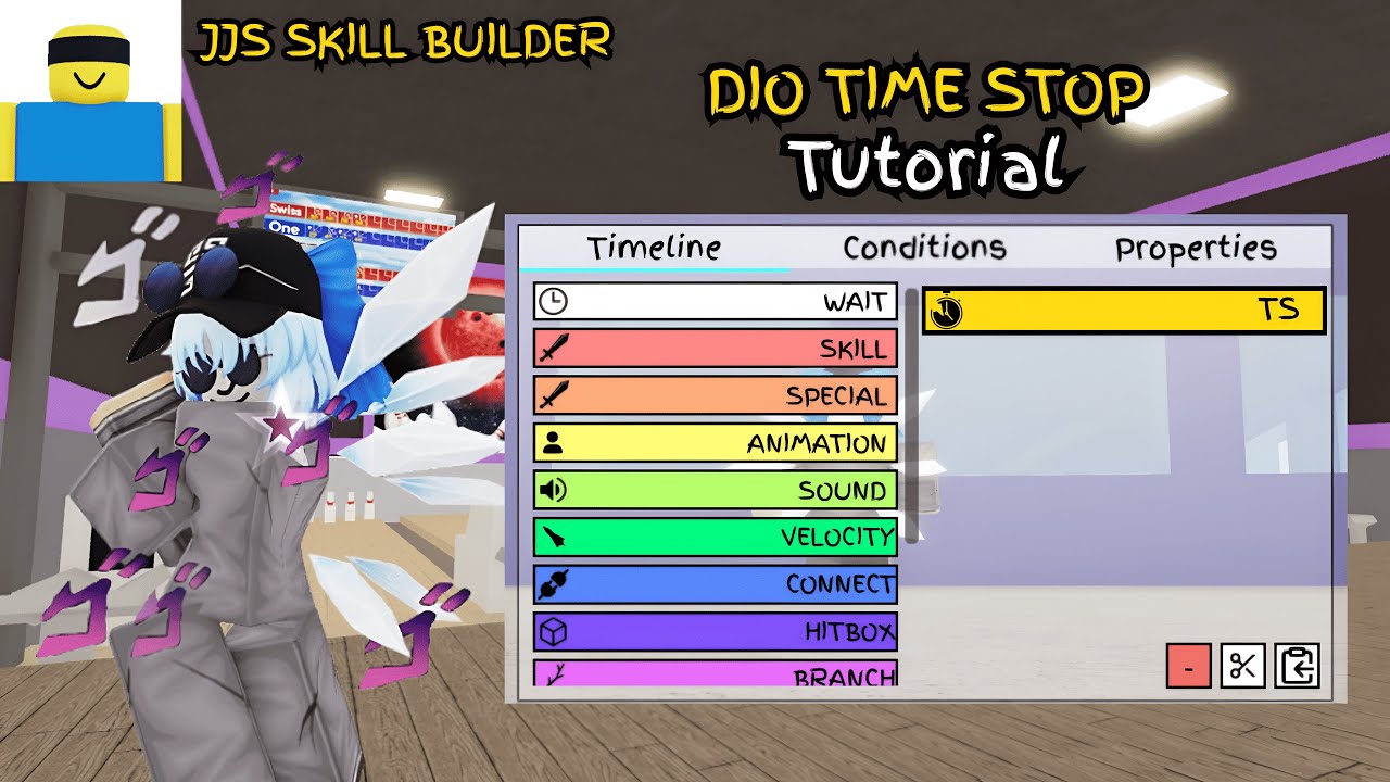 ( OUTDATED ) Dio Time Stop GUIDE | JJS SKILL BUILDER