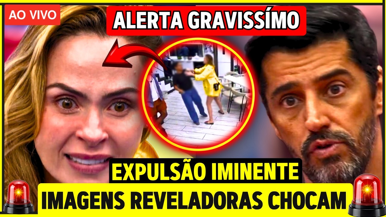 🚨 BOMBA DE EXPULSÃO🚨 NOVO VÍDEO MOSTRA AGRESSÃO DE ANA PAULA EM MILENA? COWBOY CONFESSA COVARDIA?