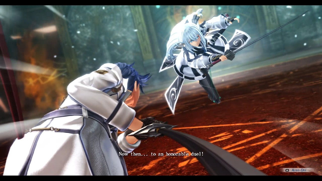 Kai no Kiseki PC Fan Translation - Shizuna vs Rean Duel of Divine Blades