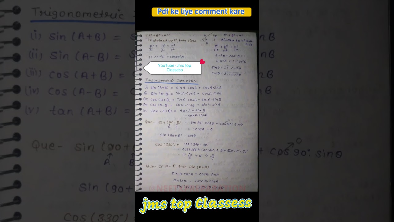 #basicmathmatics #chapter1  #basicmaths #cbse #physics #pdfnotes  #class11