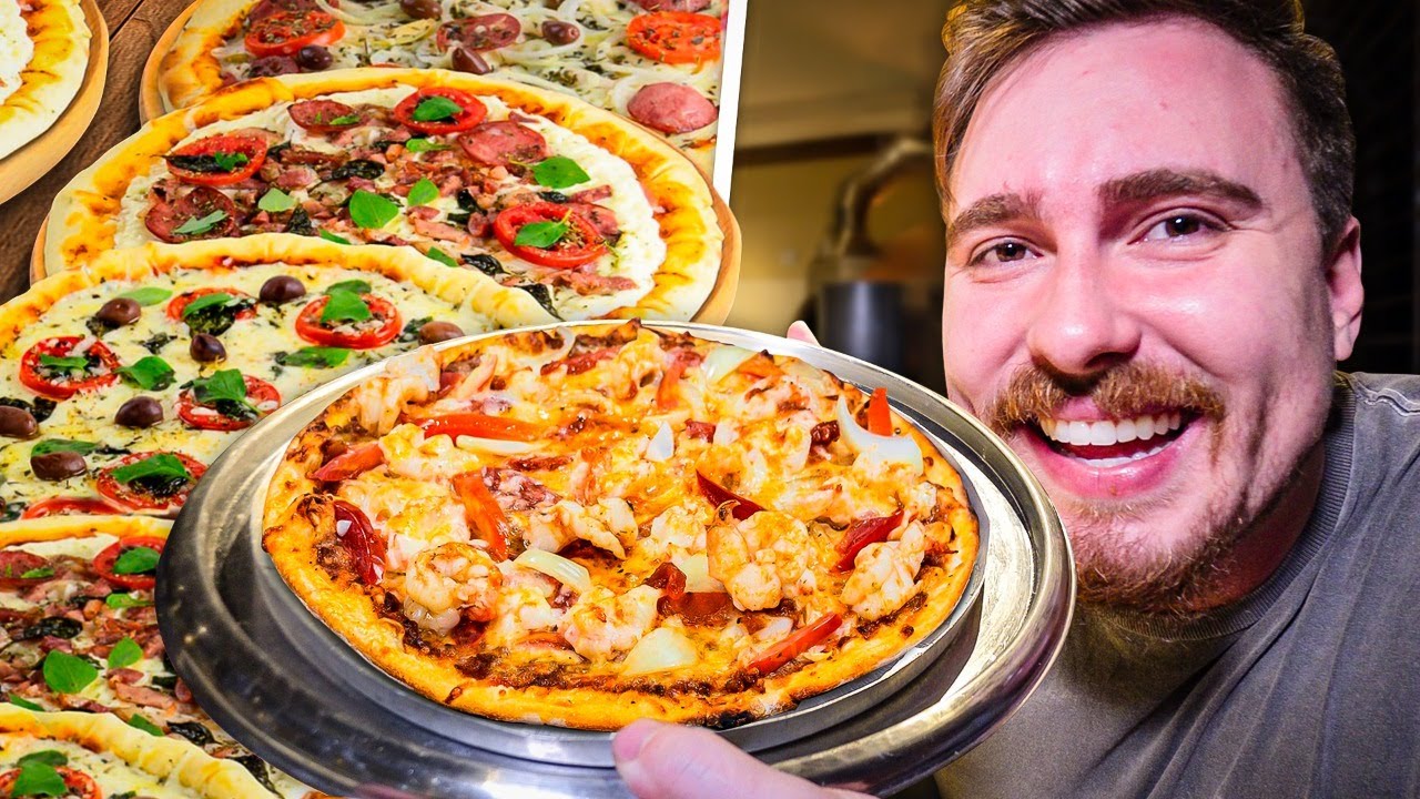 Rodizio de pizza Premium com mais de 33 sabores I Golden Pizzaria 🍕