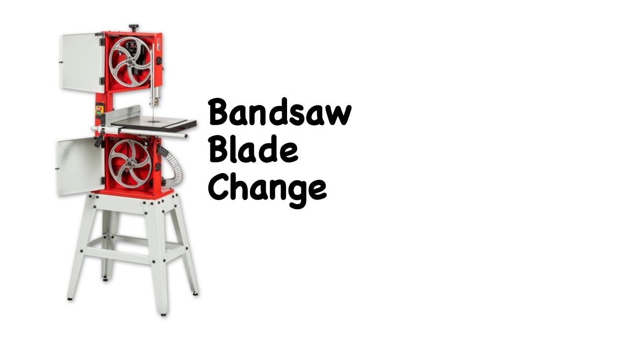 Axminster Craft AC1950B Bandsaw - Blade Change