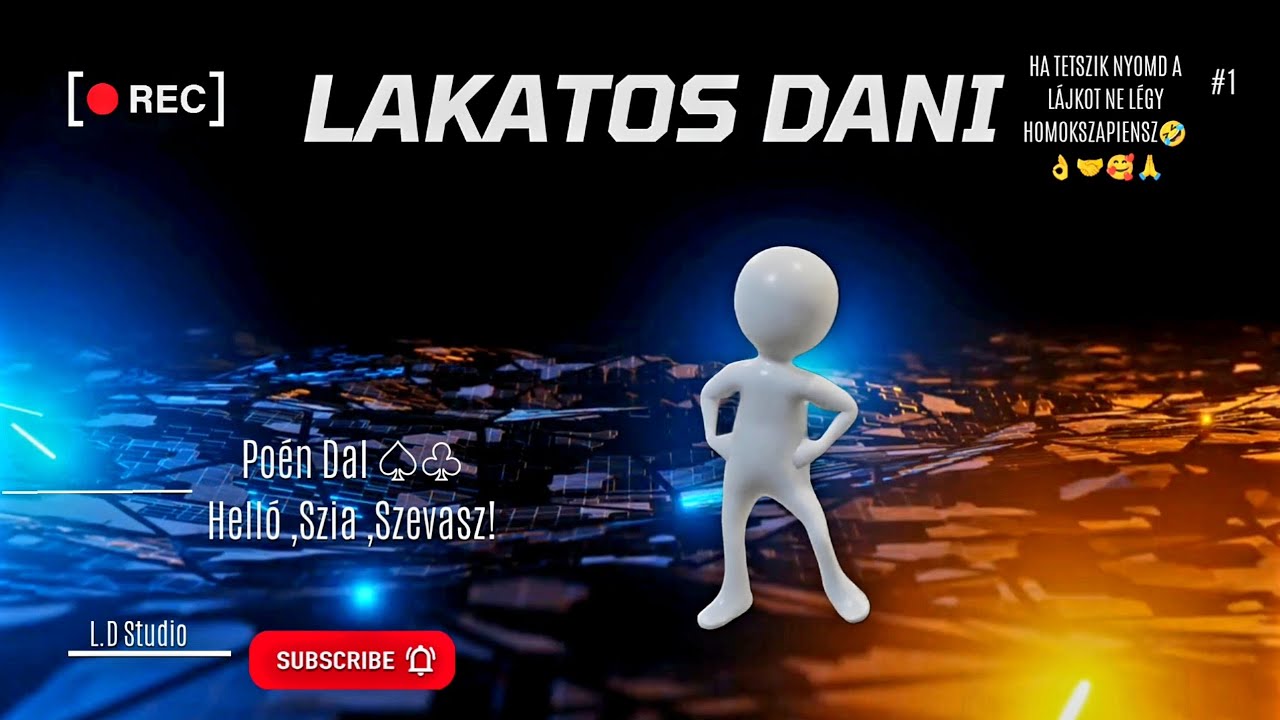 Lakatos Dani 2026 - Poén Dal ♤♧ Helló ,Szia ,Szevasz 🔥🥕👌🤝🤣 Angol Akcentussal🤣