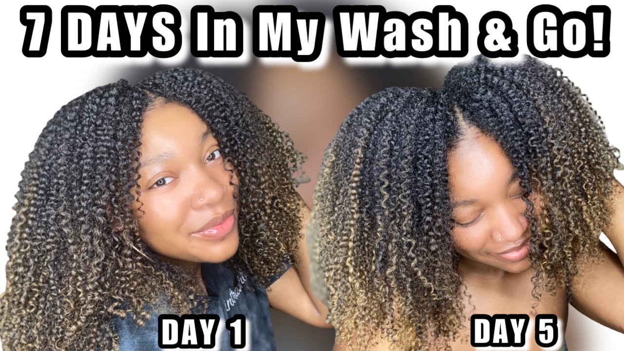 How I Preserve My Wash & Go for 7 DAYS! A Week In My Wash & Go!