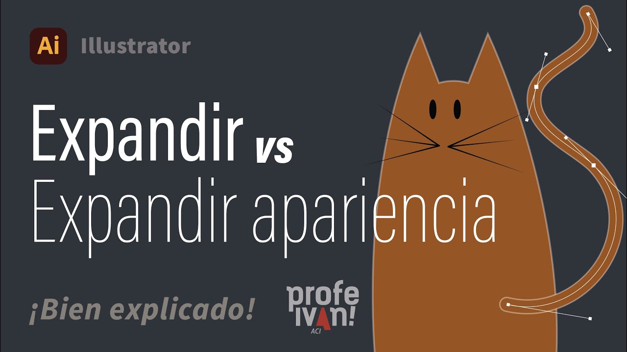 Expandir vs Expandir apariencia en Illustrator